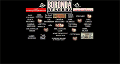 Desktop Screenshot of borondarecords.com